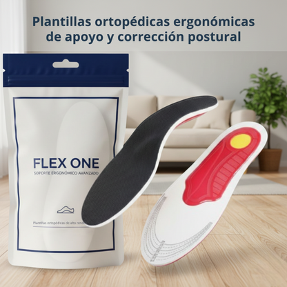 Flex One: Plantillas Ortopédicas Soporte y Confort Ajustables